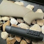 Fits Mossberg 590 Hogue Shotgun Stock FDE + Milled Tactical Picatinny Forend