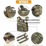 Chest Rig Plate Carrier RANGER Green NIJ Ceramic BULLETPROOF Plates VEST - Image 2