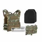 Chest Rig Plate Carrier MULTICAM CORDURA JPC Ceramic BULLETPROOF Plates VEST