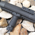 Mossberg 500 PicatinnyForend (Milled aluminum side-rails) + Rubberized CNC Stub Grip