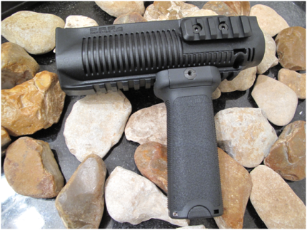 Fab Defense Remington 870 Tactical Rail Forend + BCM Bravo Company Long Vertical Grip
