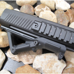 Milled Aluminum Remington 870 Picatinny Heavyweight Forend + Magpul AFG 1 Angled Foregrip and Rail
