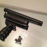 Pardner Pump Forend Vertical Grip Heat Shield Picatinny Rail Shotgun COMBO! !