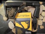 DANIEL DEFENSE Mossberg 500 590 Stock 6 Position Pistol Grip Stock (Brown) - Image 5