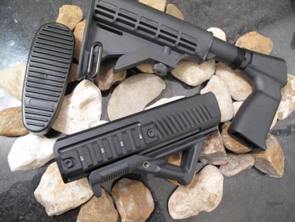 REMINGTON 870 + Magpul AFG Shotgun Forend Stock Pistol Grip Six Position 6 Adjustable