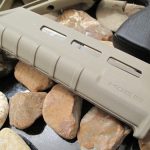 FDE Magpul Mossberg 500 590 Pistol Grip Magpul Stock Black 6 Position Forend