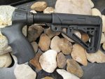 HOGUE Mossberg 500 590 Stock + FOREND 6 Position Pistol Grip Stock Collapsable - Image 3