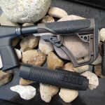 Daniel Defense BRONZE Mossberg 500 590 Stock + FOREND 6 Position Pistol Grip Stock Collapsable