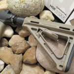Tan Magpul + Mesa Tactical Stock Remington TAC 14 Pistol Grip 6 POSITION