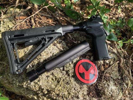 20 Gauge Remington 870 RECOIL REDUCING UPRIGHT K2+Grip Magpul + Mesa Stock Shotgun Pistol 6 Position