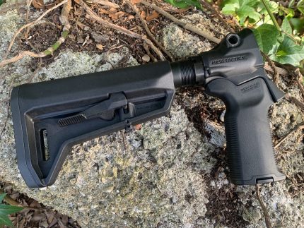 Pardus Pump RECOIL REDUCING MINI PDW STOCK K2+Grip Magpul + Mesa Stock Shotgun Pistol 6 Position
