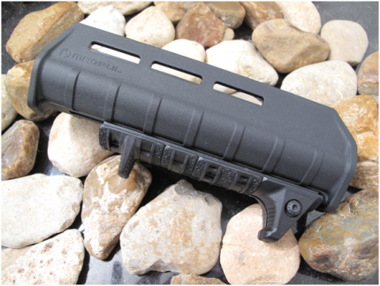Mossberg 500 & 590 Magpul M-LokForend for 12 Gauge + MAGPUL XTM HAND STOP