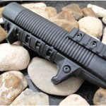 Mossberg 500 PicatinnyForend  (Milled aluminum side-rails) + MAGPUL XTM HAND STOP