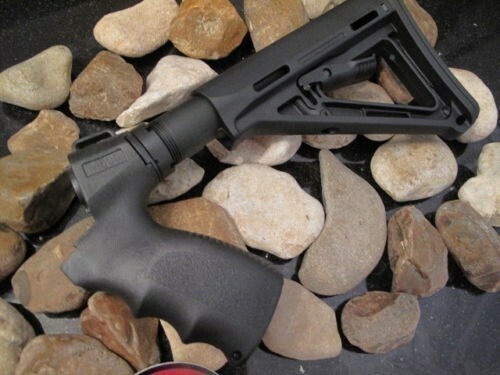 pix044208741__07157.1647063582.jpg 20 Gauge OLIVE DRAB Maverick 88 Pistol Grip Magpul Stock MILSPEC Black 6 Position Tactical ODG - Image 1
