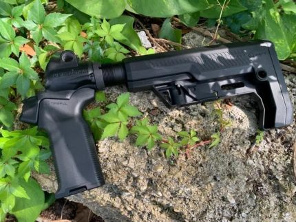 Remington 870 K2 UPRIGHT GRIP MFT MINIMALIST Mesa Stock PISTOL Stock