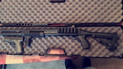 Mossberg Tactical Stock Heat Shield Sidesaddle 500