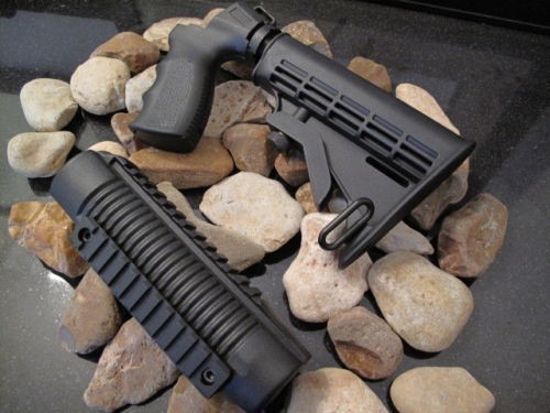 pix666956291.jpg Mossberg 500 & 500A Shotgun 6 Position Stock - Image 1
