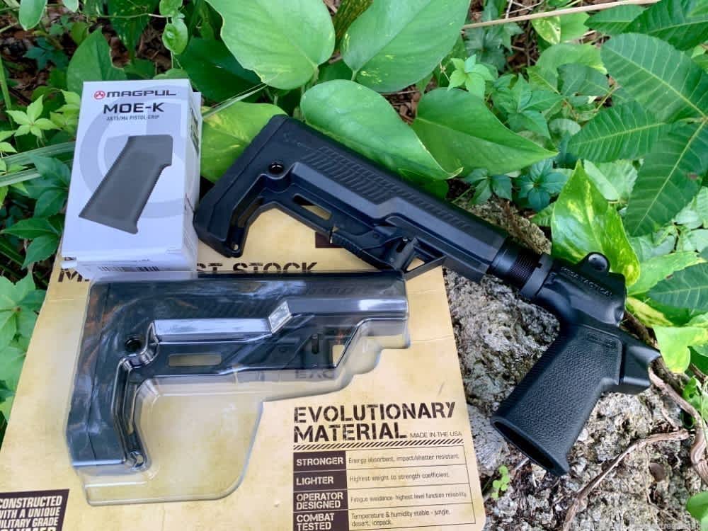 pix810280642.jpeg RECOIL REDUCING REMINGTON 870 MFT MINIMALIST Mesa Stock PISTOL GRIP ADJUST - Image 1