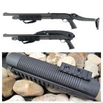 Mossberg 500 Pistol Grip TOP FOLDING Stock Pistol Grip + Picatinny Forend